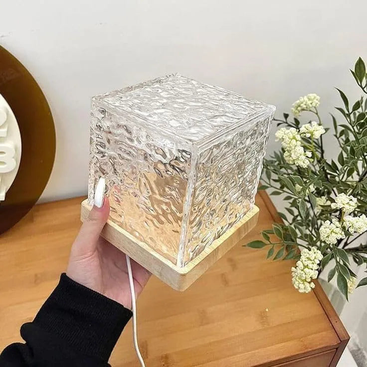 Wave Ocean Lamp - Multi Color LED Crystal Lamp with Remote Control